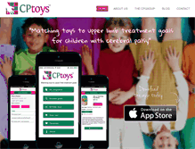 Tablet Screenshot of cptoys.org